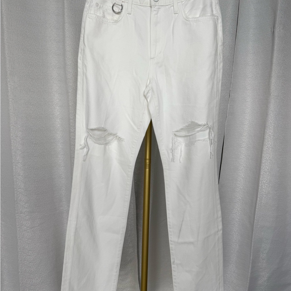 Brand New w/ Tags - Favorite Daughter Mikaela White Distressed Jeans - Size 26
